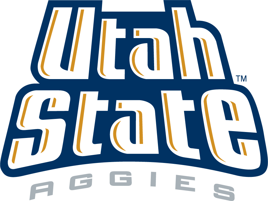 Utah State Aggies 1995-2001 Wordmark Logo v2 iron on transfers for clothing